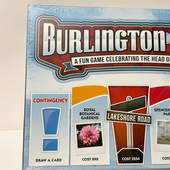 Burlington Opoly Monopoly Board Game Sealed - Picture 2 of 11